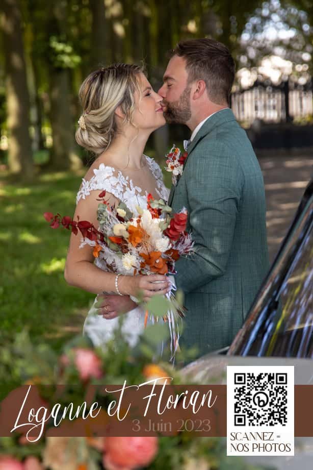 Photo ©studio 7700.BE Chez Fhano lors du mariage de Loganne et Florian