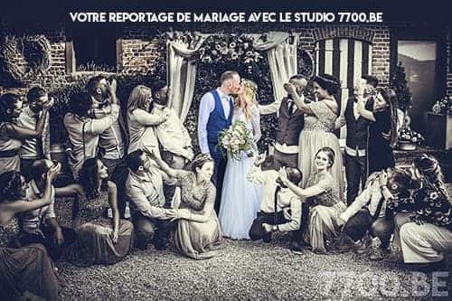 Choisissez STUDIO 7700.BE chez Fhano pour votre reportage de mariage