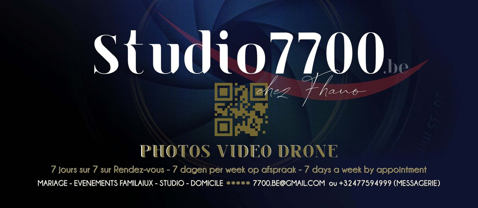 Le studio 7700.BE chez Fhano vous propose un photographe (Photos-foto-pictures), vidéaste (Vidéos-vidéo), plan au drone (dronepic) pour vos mariages (wedding) et événements familiaux. 𝕊𝕋𝕌𝔻𝕀𝕆 7⃣7⃣0⃣0⃣.𝔹𝔼 𝕔𝕙𝕖𝕫 𝔽𝕙𝕒𝕟𝕠 ▂▃▄▅▆▇██▇▆▅▄▃▂ Photos- Vidéos- Drone 📸 FHANO 𝕡𝕙𝕠𝕥𝕠𝕘𝕣𝕒𝕡𝕙𝕖 𝕧𝕚𝕕é𝕠 🎥 CARO 𝕣𝕦𝕤𝕙 𝕧𝕚𝕕é𝕠 𝕠𝕦 𝕡𝕙𝕠𝕥𝕠 💎👉 𝕤𝕥𝕦𝕕𝕚𝕠 𝟟𝟟𝟘𝟘.𝔹𝔼 👈💎 https://mon-photographe-de-mariage.com