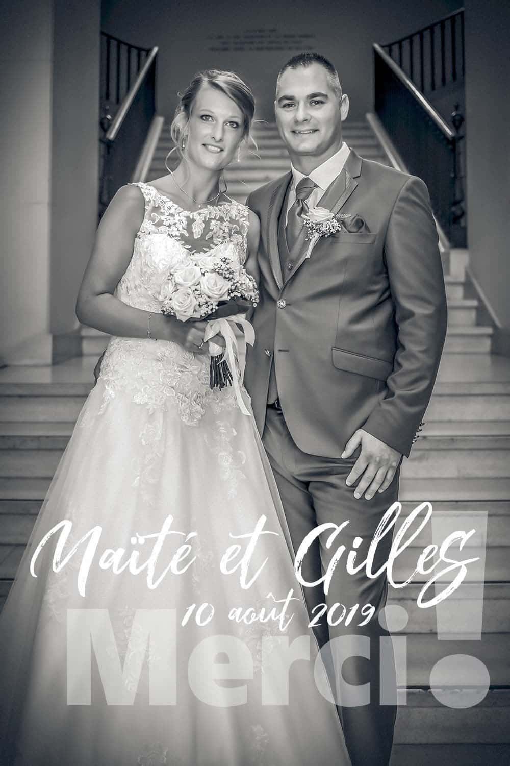 Quelques instants photos dans le mariage de Maïté et Gilles