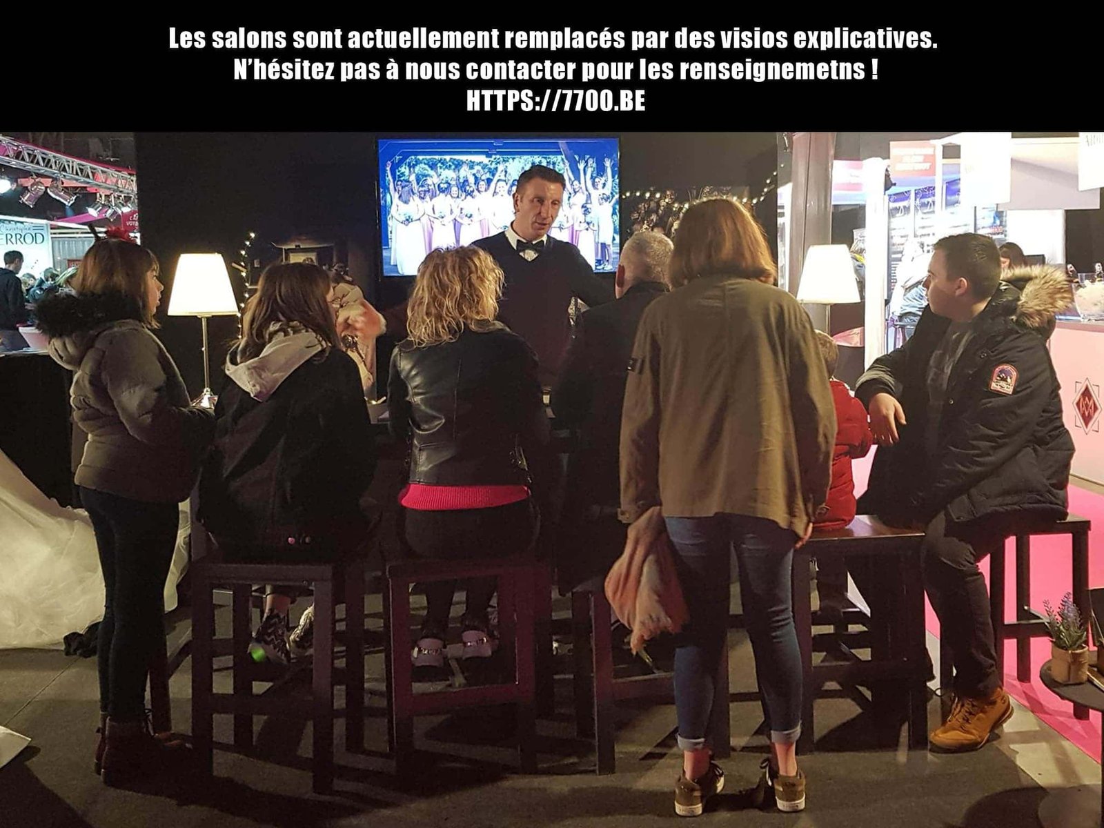 Le salon du mariage est reporté ou annulé, passons à la visio-conférence!