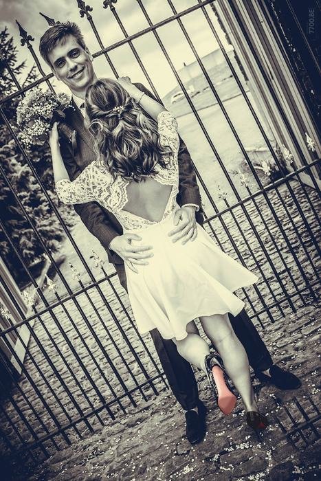 Photo de mariage réalisée par le Studio 7700.BE chez Fhano