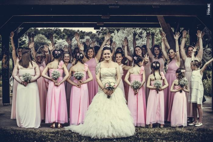 Photo de mariage réalisée par le Studio 7700.BE chez Fhano