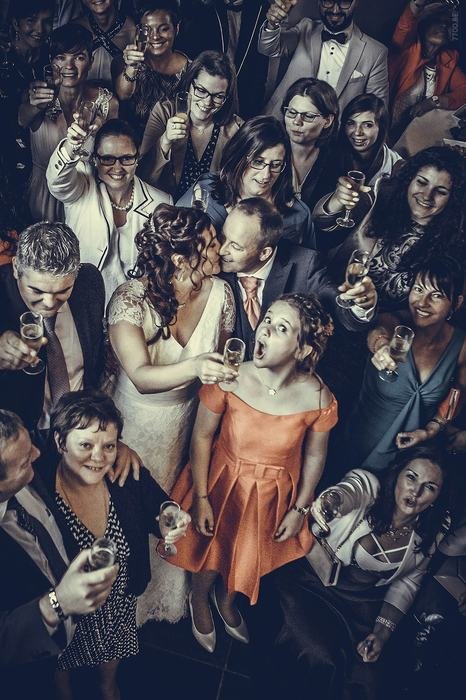 Photo de mariage réalisée par le Studio 7700.BE chez Fhano