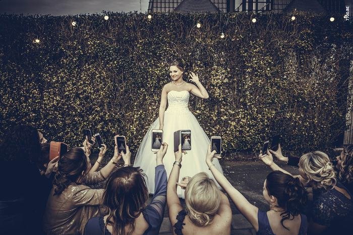 Photo de mariage réalisée par le Studio 7700.BE chez Fhano