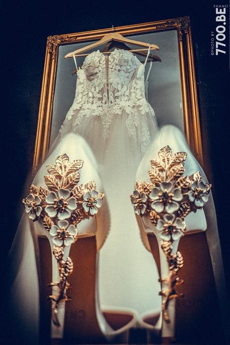 Photo de mariage réalisée par le Studio 7700.BE chez Fhano