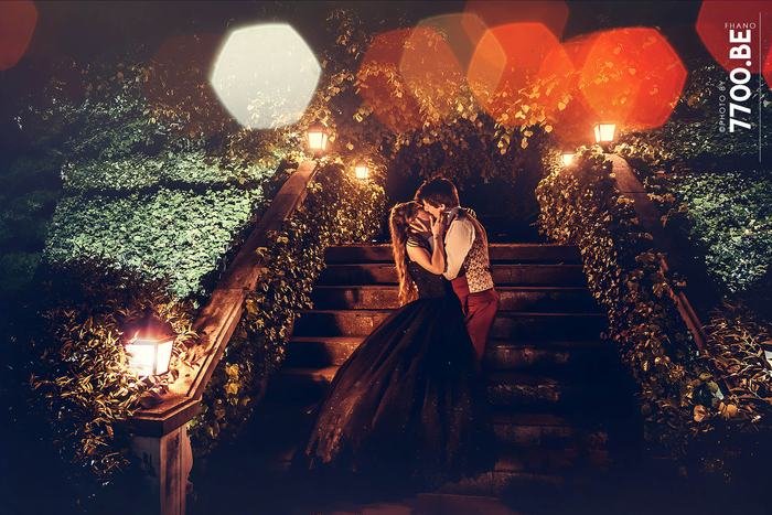 Photo de mariage réalisée par le Studio 7700.BE chez Fhano