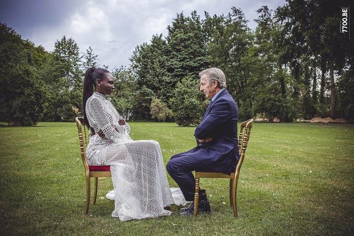 Photo de mariage réalisée par le Studio 7700.BE chez Fhano