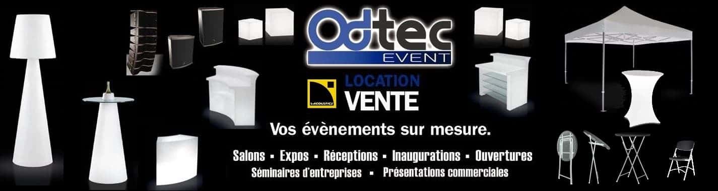 Location et vente de matériel de décoration de salle et pour vos événements sur mesure, Olivier Deconinck Odtech Event