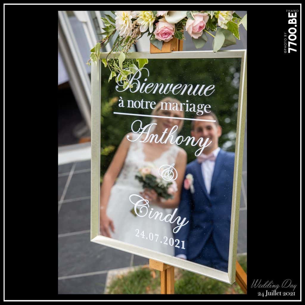 ©Photo Studio 7700 BE lors du mariage de Cindy et Anthony