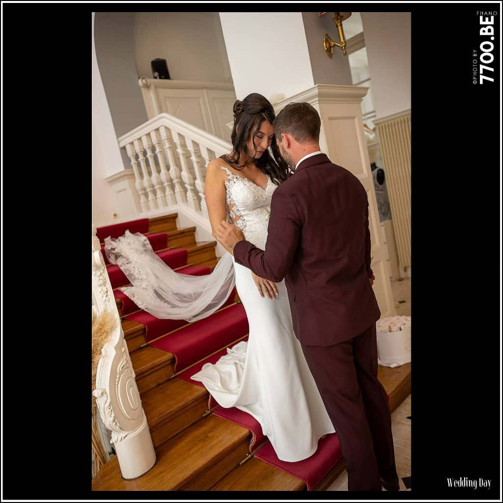 Image ©Studio 7700.BE issue du reportage photos et vidéo lors du mariage de Fiona et Mathieu